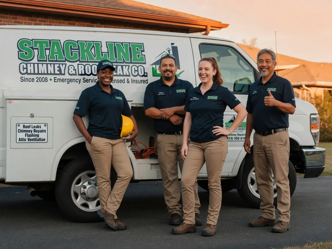 Chimney flashing repair company in Des Lacs, ND